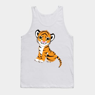 Little Tiger Cub Tank Top